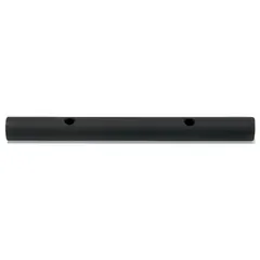 This 24-inch box end leverage wrench handle is constructed from steel with a black oxide finish. Designed for use with tubular wrenches, it provides extended reach and increased torque for tightening or loosening fasteners in maintenance and repair tasks.