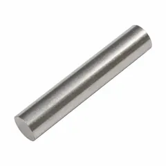 Disc alnico magnet with 3/8 in outside diameter and 0.375 in thickness, providing 3 lbf pull force. Used for holding, lifting, and positioning ferrous parts in industrial fixtures, sensors, and assembly operations.