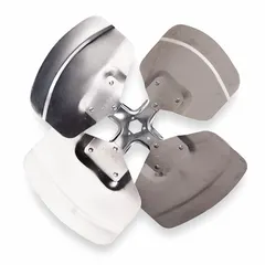 This fan blade is designed for use in HVAC and refrigeration systems, including condensers, evaporators, and ventilation units. It features a 22-inch propeller diameter, 27° pitch, and 4 blades constructed from aluminum.