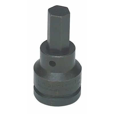 WRIGHT TOOL Impact Socket Bit : SAE, 24 mm Tip Size, 3 3/4 in Overall Lg - Hex Impact Bit Sockets
