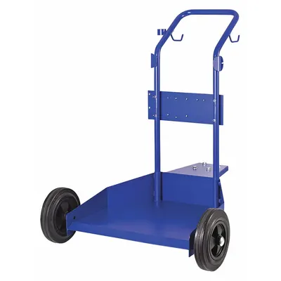 BLUE DEF Drum Dolly: 525 lb Load Capacity, For 55 gal Container Capacity, Trapezoid - Drum Dispensing & Transport Dollies