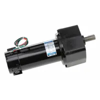 LEESON Parallel Shaft Gearmotors: Parallel, 180V DC, TENV, 500 RPM, 25 in-lb Max Torque, 5.44:1, 1 A (MPN M1135150.00)