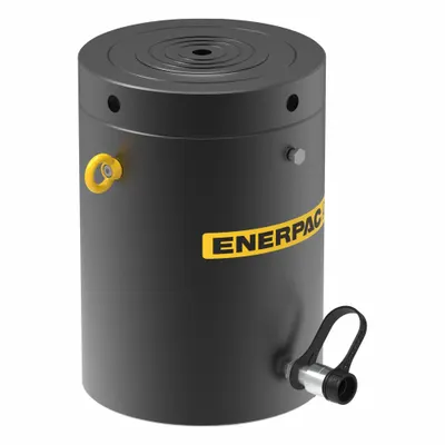 ENERPAC Lock Nut Cylinder: 250 ton Nominal Capacity, 8 in Nominal Stroke Lg, 56.27 sq in - General Purpose Lock Nut Rams