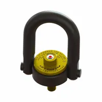 JERGENS Hoist Ring: Pivot/Swivel, w/Indicator, 3/4"-10, Max. 5,000 lb, Lifting/Pulling (MPN 23518LC)