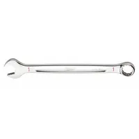 MILWAUKEE Combination Wrench: Chrome Vanadium Steel, Chrome, 1 in Head Size, 13 3/8 in Overall Lg (MPN 45-96-9432)