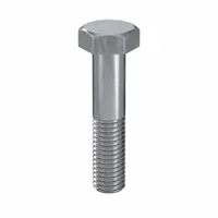 Class 8.8 steel hex head cap screw, metric M12 thread, 55 mm length, partially threaded, zinc plated. Meets ISO 898 material quality and DIN 960 dimensional standards. Suitable for general industrial fastening applications requiring high tensile strength. Supplied in a 50-piece pack