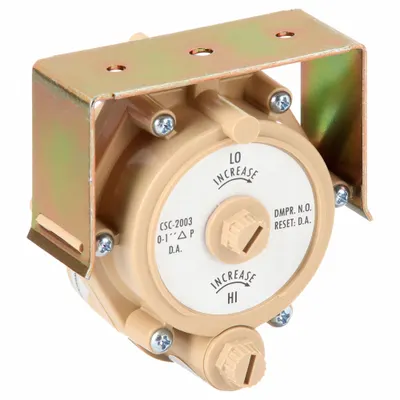 KMC CONTROLS Reset Volume Controller: 2000 Series, Direct Acting, Normally Open - Reset Volume Controls