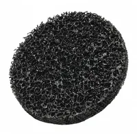 This 4-inch diameter disc uses silicon carbide abrasive in extra coarse grade to remove coatings from thin-gauge metals without damaging the substrate. Part of the CR-DR series, it is suited for surface preparation and refinishing tasks where controlled material removal is required