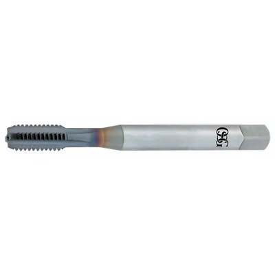 OSG Straight Flute Tap: 7/8"-9 UNC, H3 / 2B-3B, 5 Flute, Bottoming Chamfer - Straight-Flute Machine Taps for Aluminum