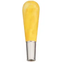 File Handle: Contoured, Wood, Push-On, 5 1/4 in Overall Lg, For 10 in_12 in_14 in File Lg (MPN 21528N)
