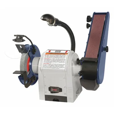 Dayton Belt and Disc Sander: For Metal/Wood, 115 V, Single-Phase, 1/4 hp, 2 in x 27 in Belt - Benchtop Belt & Wheel Machines