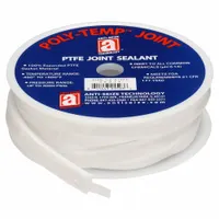 ANTI-SEIZE TECHNOLOGY Gasket-Making Tape: 1/2 in x 15 ft, 0.2 in Thick, -450°F to 600°F, White, PTFE (MPN 28014)