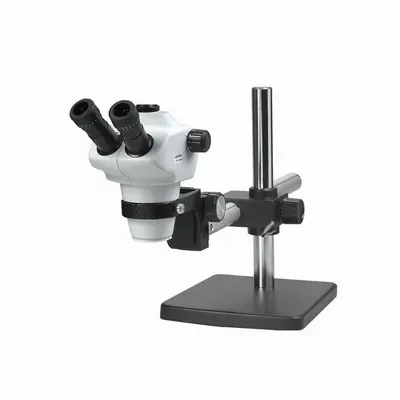 UNITRON Microscope: Stereo, Trinocular, 0.8X to 5X, 22 mm Optical Field of View - Stereo Microscopes