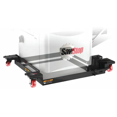 SAWSTOP Table Saw Base: Table Saw Base, 30 in - Table Saw Mobile Carts & Bases