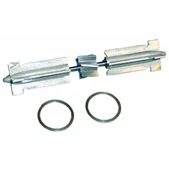 Repair kit for servicing BLANCETT turbine flowmeters. Compatible with models 6NZT1/6NZT4, B110-750, and B110-750-1/2. Used in industrial fluid measurement systems for water, chemical, or fuel flow monitoring.