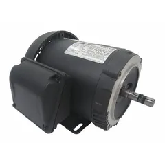 DAYTON General Purpose Motor: C-Face/Rigid Base Mount, Totally Enclosed Fan Cooled, 1 1/2 hp. Key specifications — Brand: DAYTON; Nameplate Voltage @ 60 Hz: 230/460V AC; Full Load Current @ 60 Hz: 4.4 / 2.2 A; Nameplate RPM @ 60 Hz: 1,750 RPM; Motor Enclosure: TEFC.