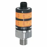 IFM Pressure Switch: Transducer Actuator, 2NO/2NC, 0 psi – 5,800 psi, 1/4" NPT, PNP (MPN PK6220)