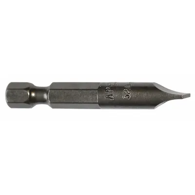 APEX Power Bit: Power Bit, Slotted Head, Imperial, 5F-6R Bit Industry Size, Std - Impact Bits