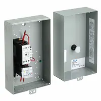 EATON IEC Magnetic Motor Starter: Non-Reversing, 3 Poles, Electronic Protection, 32 A, 120V AC (MPN ECX09H1AAA-R63/D)