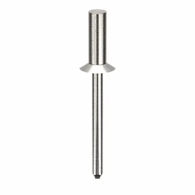 OEM Flush-Mount Blind Rivet, 0.188" Dia, 1 27/32" Overall Length, 250 Pack - Flush-Mount Blind Rivets