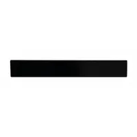 HEROS PRIDE Shroud: Black Badge Shroud, 2 1/2 in x 3/8 in, Black, Metal, Clutch Pin, Badge (MPN 3911B)