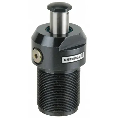 ENERPAC Hydraulic Work Support: 1,650 lbf Max. Support Force, 3/8 in Stroke Lg - Threaded Body Work Supports