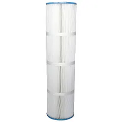Single-element replacement filter cartridge designed for use with DAYTON 4VMN7 pool and spa pumps. Captures debris and particles to maintain clean water circulation in residential or commercial pool and spa filtration systems.