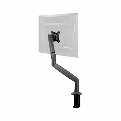 MONOPRICE Monitor Arm, Gray, 20 lb Capacity, Clamp/Grommet Mount - Computer Monitor Arms