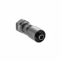 PARKER Hydraulic Crimp Fitting: Steel x Steel, Straight, -10 For Hose Dash Size, Female x Genderless (MPN 1JS77-12-10)
