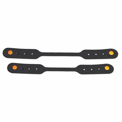 SALISBURY S1-ES Sleeve Straps, Rubber, Black, 1 Pair - Harnesses & Straps for Electrical-Insulating Sleeves
