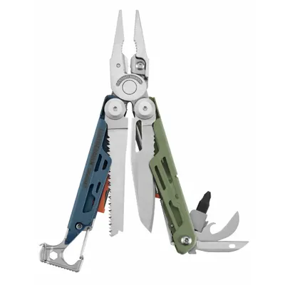 LEATHERMAN Multi Tool Plier: Multi-Tool Plier, 19 Tools, 19 Functions, 4 1/2 in Closed Lg - Multi-Tools with Fold-Out Pliers