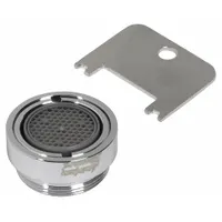 AMERICAN STANDARD Outlet: 1.5 gpm Flow Rate, Aerated Flow Outlet, Metal, Chrome Finish, Male (MPN M922887-0020A)