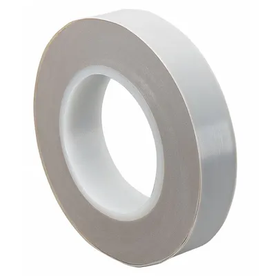 OEM PTFE Slick Surface Tape, Silicone, Tan, 1/2 in x 36 yd, 11.5 mil