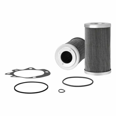FLEETGUARD Transmission Cartridge: (2) Elements/Gasket, 3 1/2 in Overall Ht - Cartridge Transmission Filters