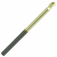 APPROVED VENDOR Ball End Mill: Carbide, ZrN Coated, 3 Flute, 5/16" Mill Dia, 7/16" LOC, 2-1/2" OAL (MPN 315802)