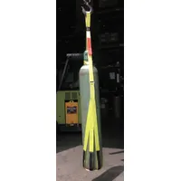 LIFT-ALL Gas Bottle Sling: Metal, 1,000 lb Wt Capacity, For 20 in Min. to Max. Drum Dia, Rim, Yellow (MPN GBS1N)