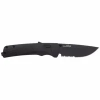 SOG Folding Knives: 3 1/2 in Blade Lg, 4 3/4 in Closed Lg, 8 1/4 in Overall Lg, Includes Pocket Clip (MPN 11-18-02-41)