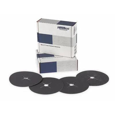 HIRETECH Floor Sanding Disc: 7 in Abrasive, For HT7 Series, 120 Grit - Abrasives for Floor Sanders