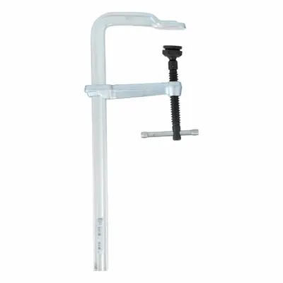 BESSEY Bar Clamp: Heavy Duty, Sliding T Handle, 16 in Jaw Opening - Max, 2,660 lb Clamping Force - Bar Clamps