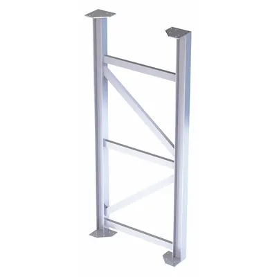 TRI-ARC Platform Support Leg: 6 ft Overall Ht, 30 in Overall Wd - Platform Support Legs