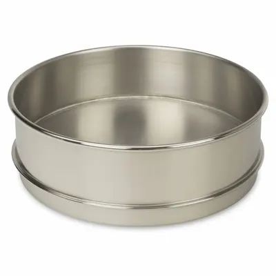 ADVANTECH Testing Pan: 8 in Overall Dia - Sieve Pans