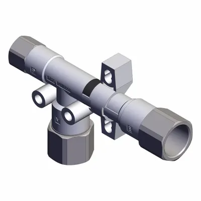 SMC Vacuum Ejector: 40 lpm, 1/8 in NPT, 1/4 in NPT, 0.6 MPa Max Supply Pressure - SMC ZH Series Body Ported Vacuum Generators
