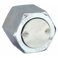 Steel compression fitting with O-ring face seal, part of the Seal-Lok series. Thread size 1-14". Used to seal the end of tubing in high-pressure hydraulic and pneumatic systems, preventing leaks in fluid power applications