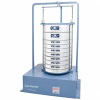 COLE-PARMER Mechanical Sieve Shaker: Orbital, 8 in_12 in Sieve Dia Accepted, Digital, 60 Hz Freq (MPN SSH-200-SS-14D)