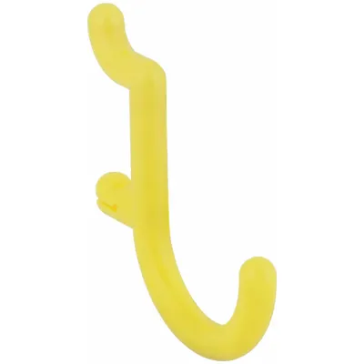 FUNCTIONAIRE J-Hook: 1/4 in Peg Hole, For 1 in Pegboard Hole Spacing, Snap-On - Hooks for Round-Hole Pegboard