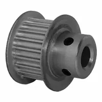 DAYTON Timing Pulley: Curvilinear, Fixed, For 9 mm Belt Wd, 19 Teeth, 3 mm Pitch, Aluminum (MPN 19-3M09M6FA6)