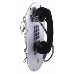 Silver metal front panel replacement kit for HUBBELL GAI-TRONICS 226 series, compatible with model 226-001. Used to service or upgrade industrial communication equipment in demanding environments.