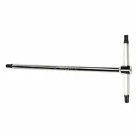 BETA Torx Key: 3 Tips, Torx, Std End, T8 Tip Size, Long, Alloy Steel, Matte, 5 in Long Arm Lg (MPN 951TX)