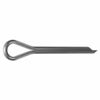 Cotter Pin,1/8 in dia,1 in L,PK50: Extended Prong, Inch, 1/8 in Pin Dia, 1 in Shank Lg, 316, 50 PK (MPN WWG-125-1000-80)