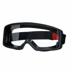 These 3M safety goggles feature a clear lens with Scotchgard™ Anti-Fog/Scratch-Resistant coating, dielectric construction, and indirect ventilation. The neoprene band provides a comfortable fit. Suitable for impact and splash protection in industrial environments, including electrical and chemical handling tasks.